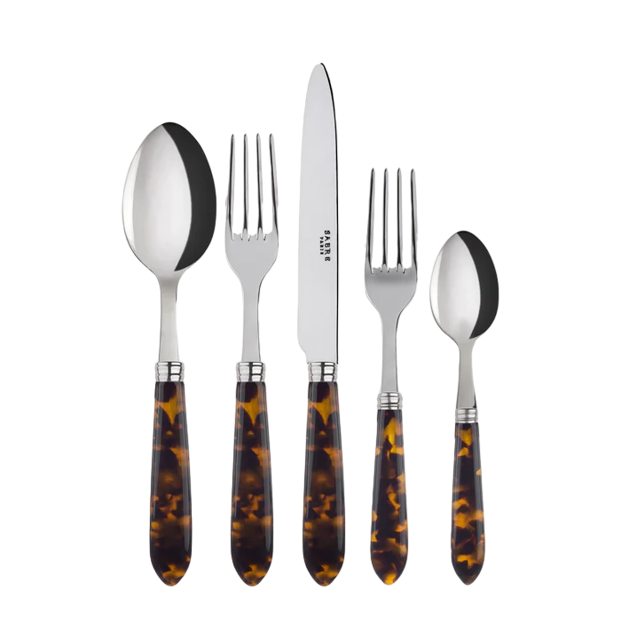 Tortoise 5 Piece Cutlery set