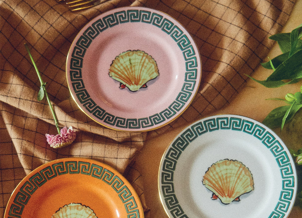 Set Of 4 Bread Plates