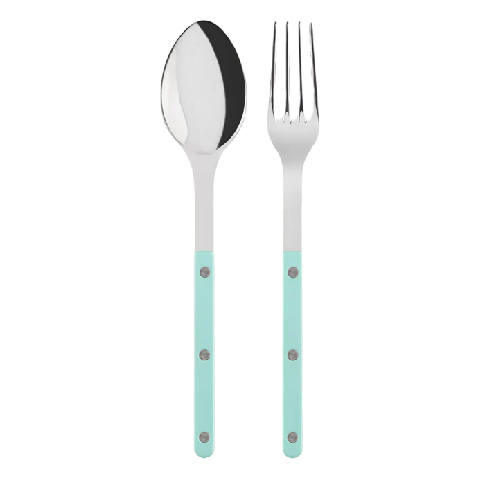 Bistro Shiny Solid, Pastel Green, Serving Set