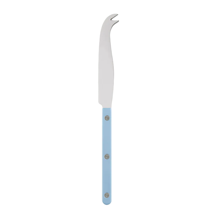 Bistro Shiny Solid, Pastel Blue, Large Cheese Knife