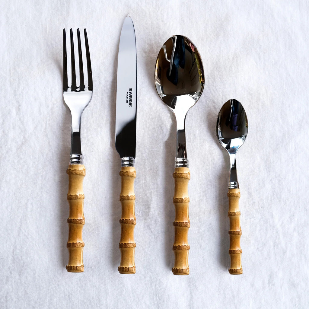 Bamboo 5 Piece Cutlery Set