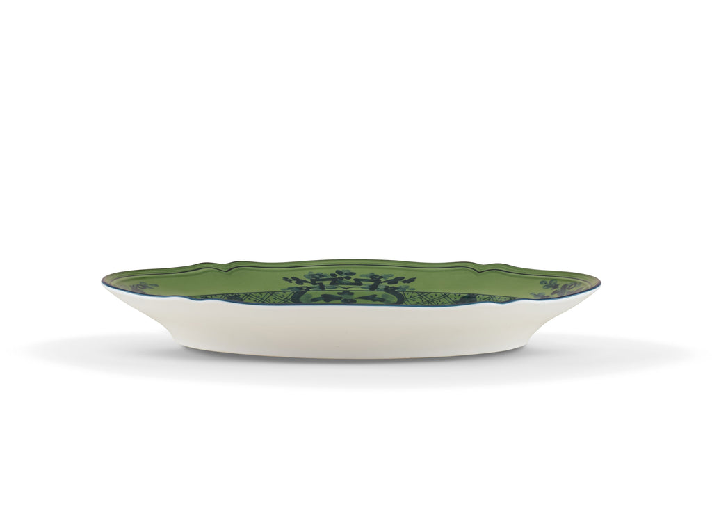 Oval Platter – Malachite