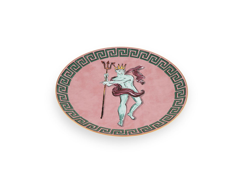 Centerpiece And Charger Plate – Pink