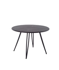 Ariete Round Table Ø 110 Cm Colour Bronze