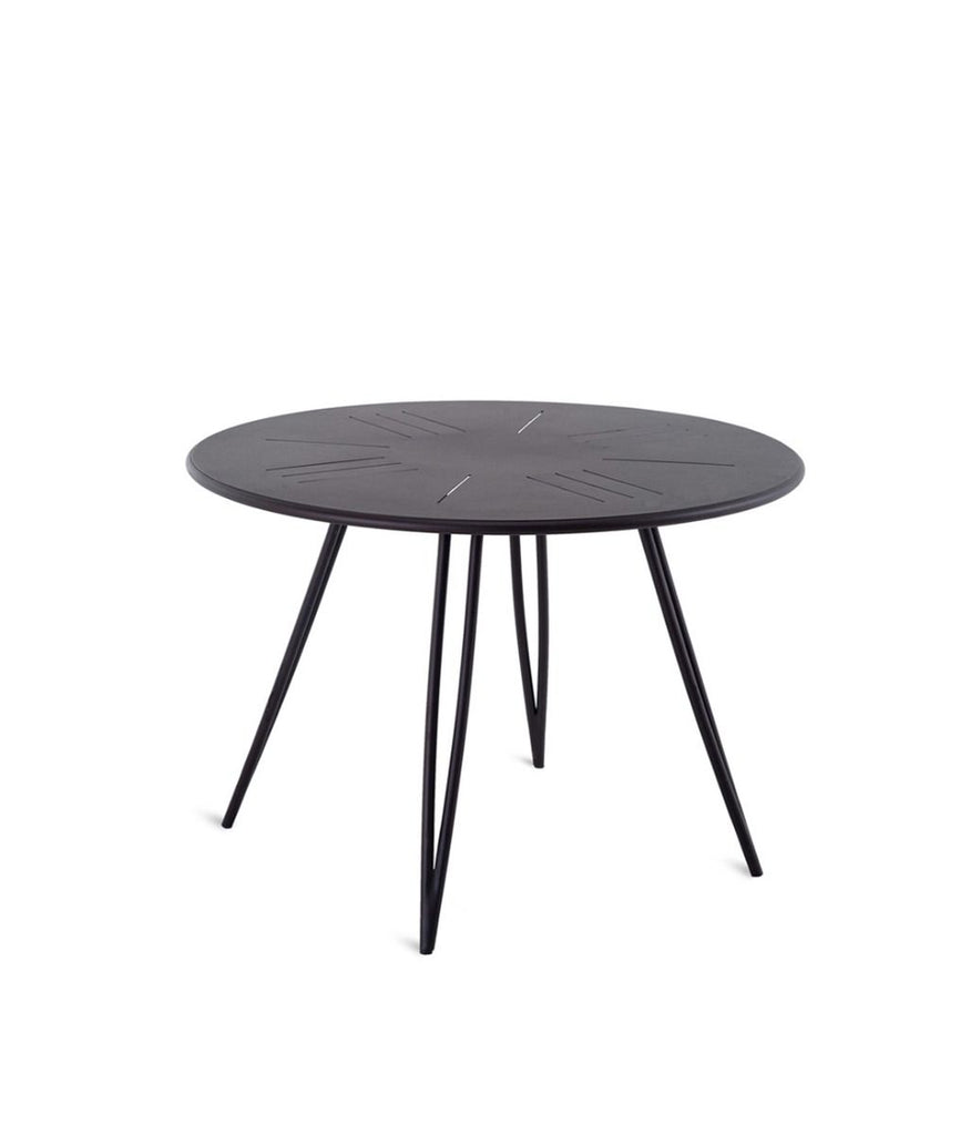 Ariete Round Table Ø 110 Cm Colour Bronze