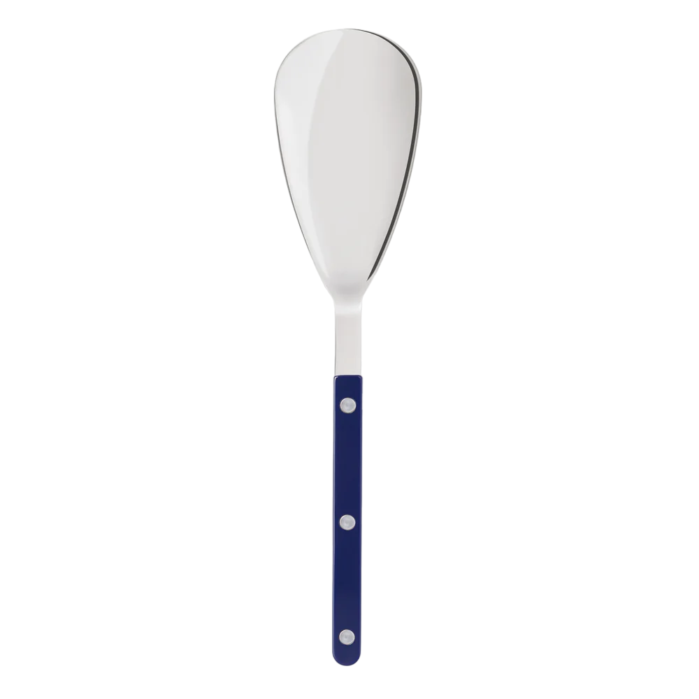 Bistro Shiny Solid, Ivory, Navy Blue, Spoon