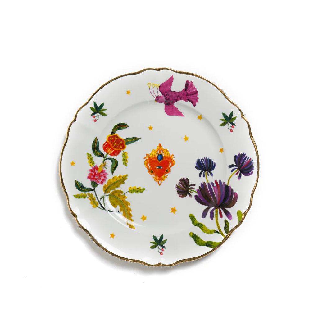 Bitossi Round Platter Floral