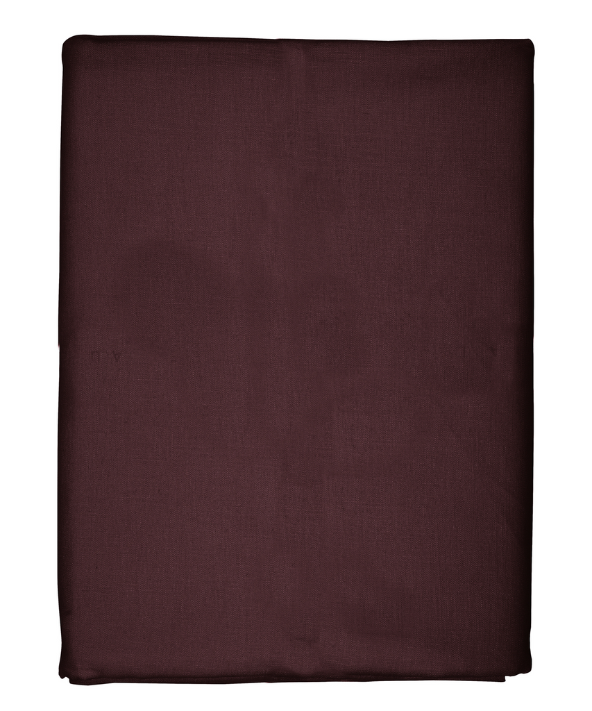 Rebecca Udall, Classic Linen Tablecloth, Black Cherry