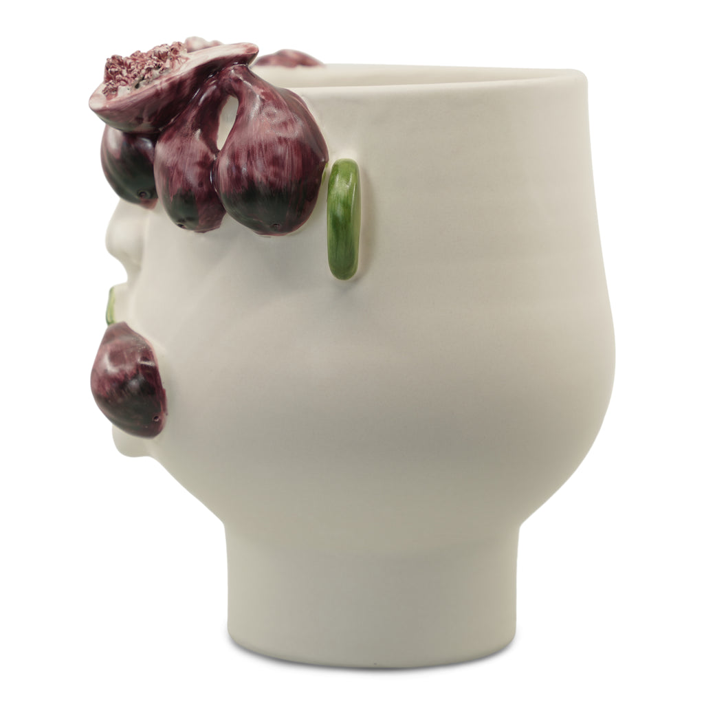 Ficazzana Fig Seller Head Vase