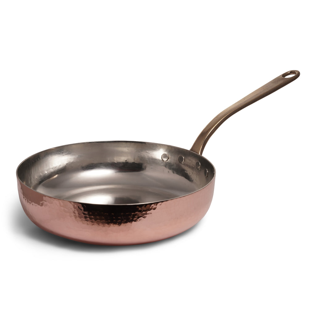 Navarini Rame induction 26cm copper frypan with lid