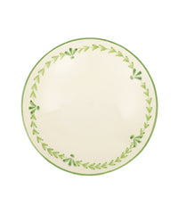 Rebecca Udall Elouise hand painted pasta bowl crockery, sage green