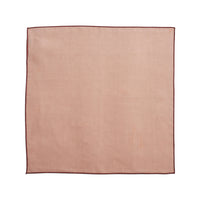 Filo Linen Napkin - Terracotta and Rapa (Set of 4)