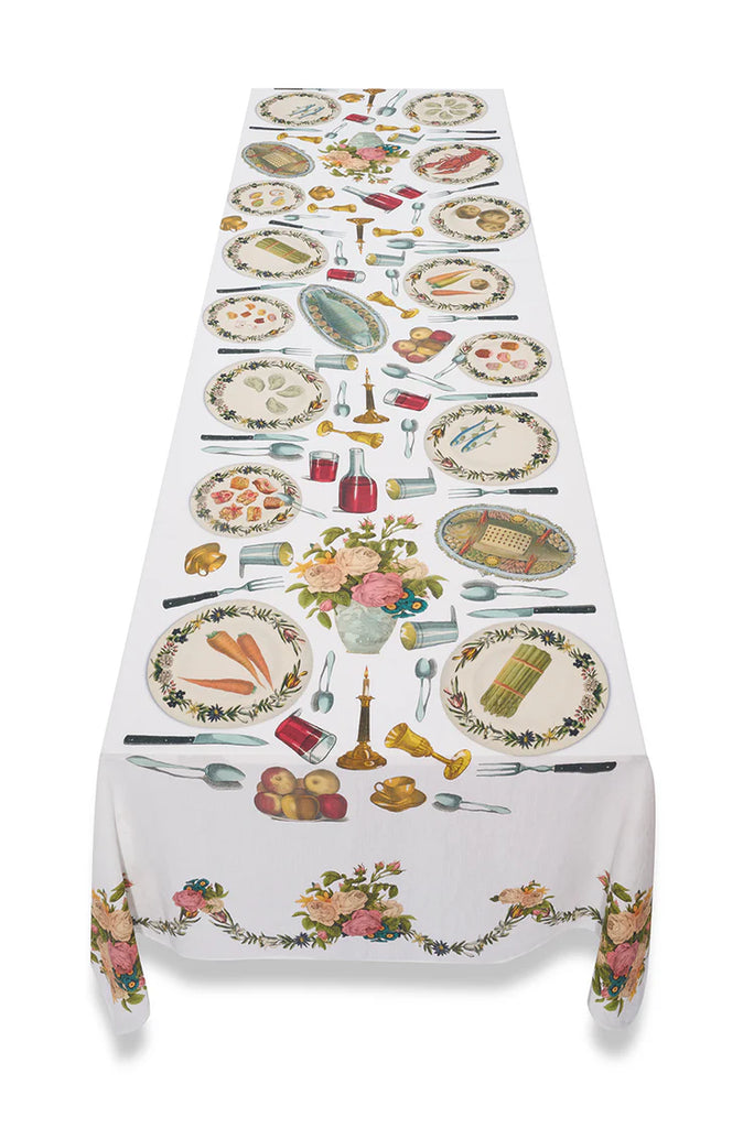 Summerill & Bishop John Derian Feast Tablecloth