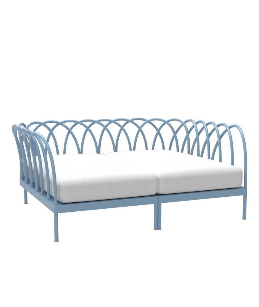 Les Arcs Sofa In Aluminium