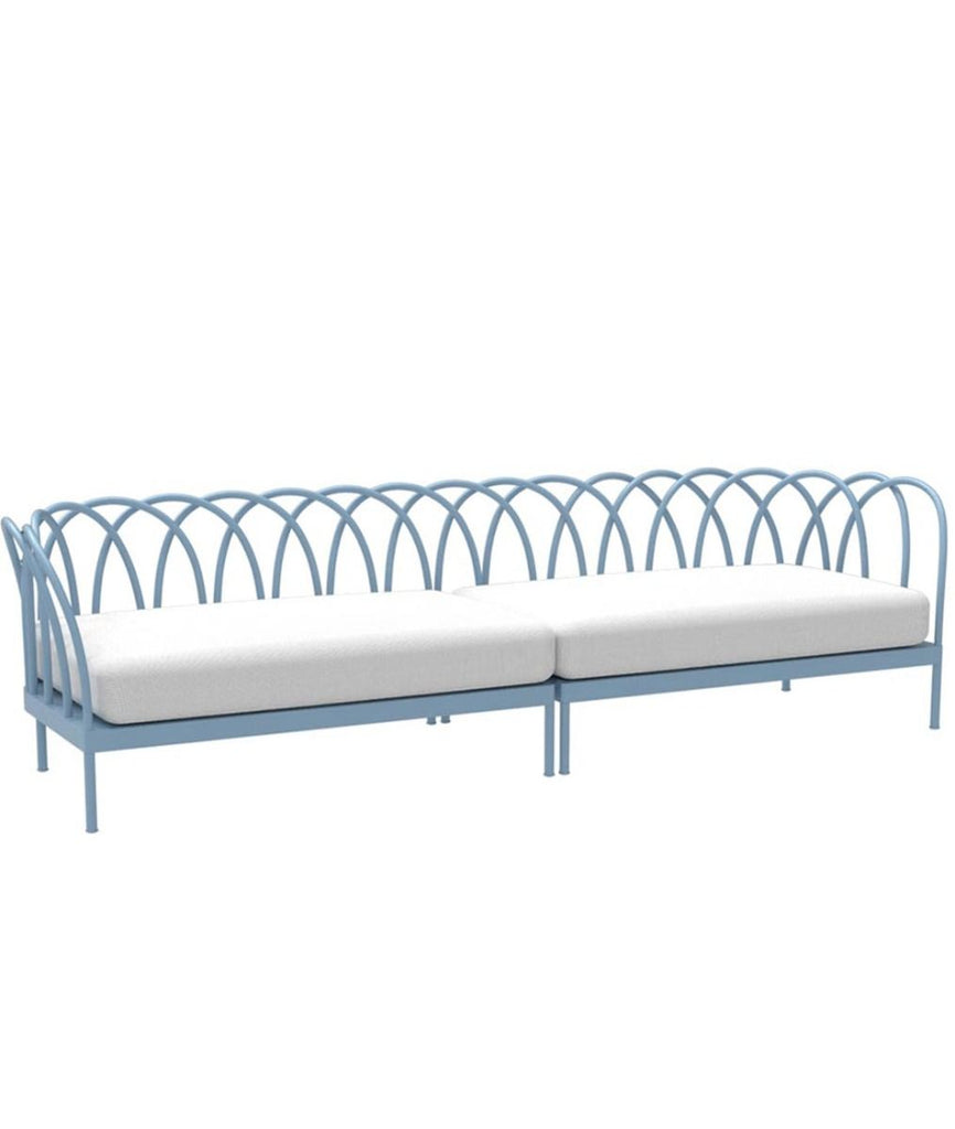 Les Arcs Sofa In Aluminium