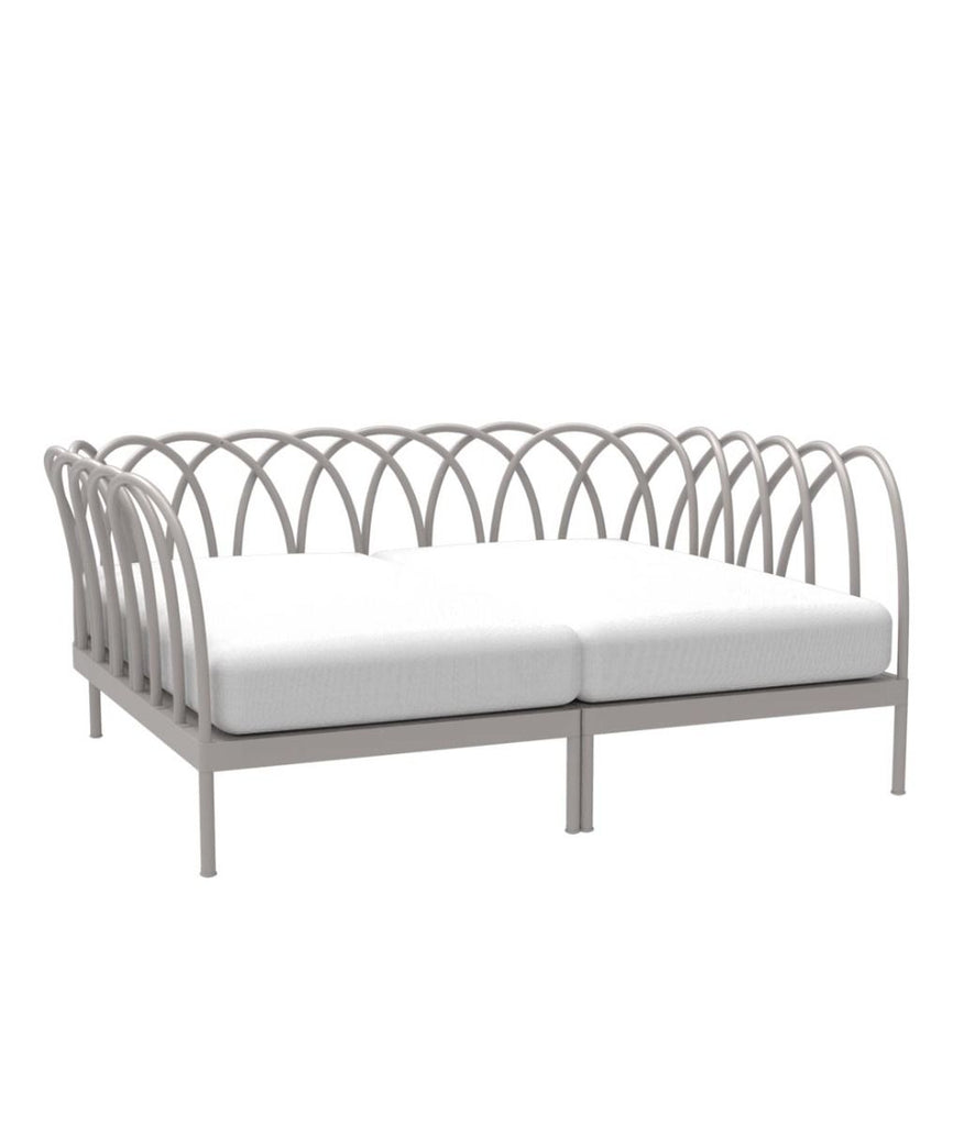 Les Arcs Sofa In Aluminium