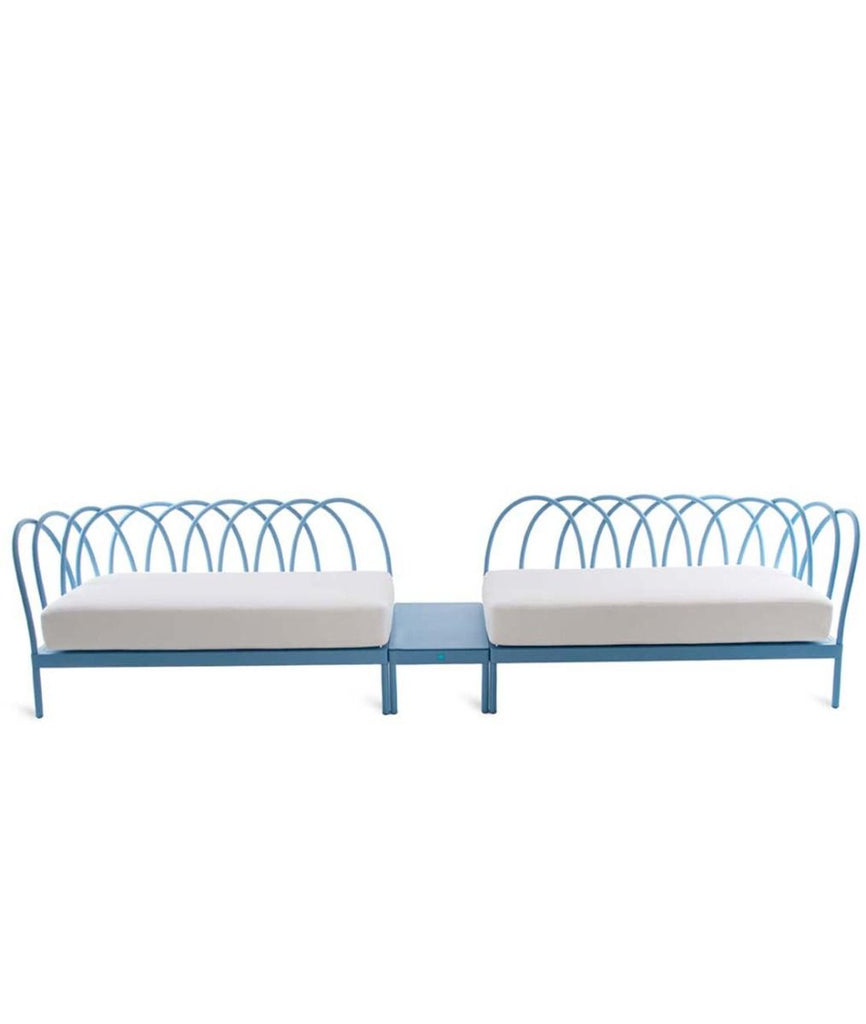 Les Arcs Sofa In Aluminium In Left And Right End Module Structure