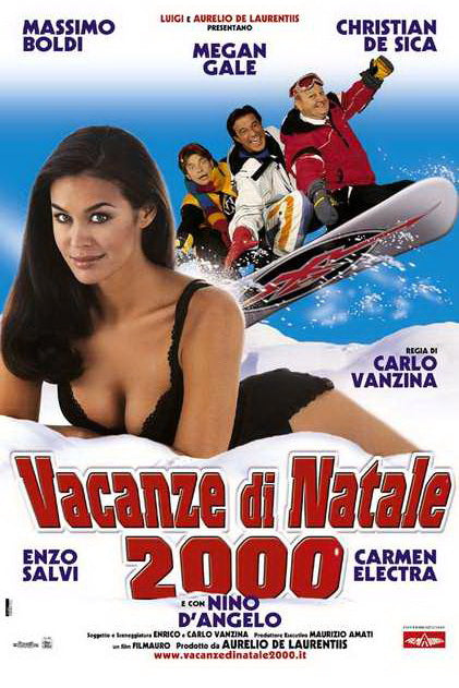 Vacanze di Natale 2000 Movie Poster featuring Megan Gale 