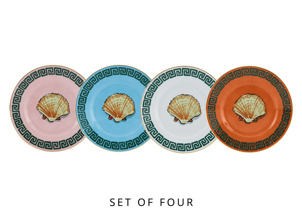 Set Of 4 Bread Plates