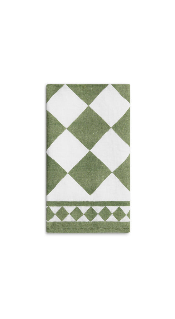 Summerill & Bishop Claridge's Check Linen Napkin