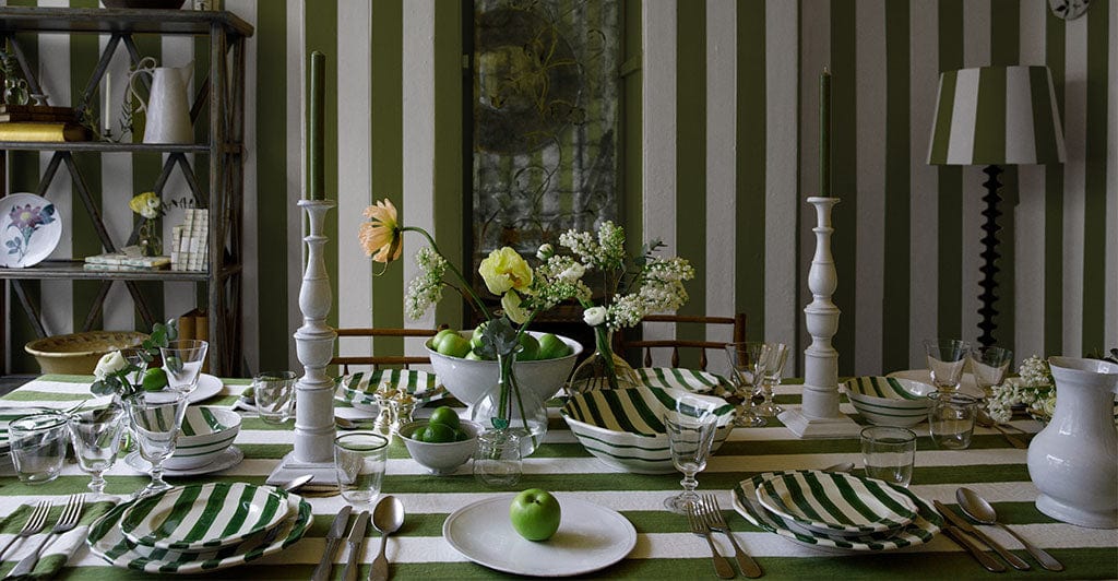 Avocado Green Stripe