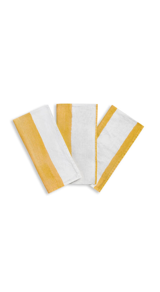 Lemon Yellow Stripe