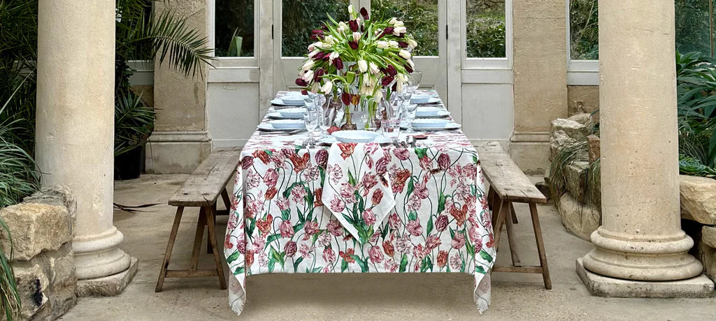 Summerill & Bishop Tulip Linen Napkin