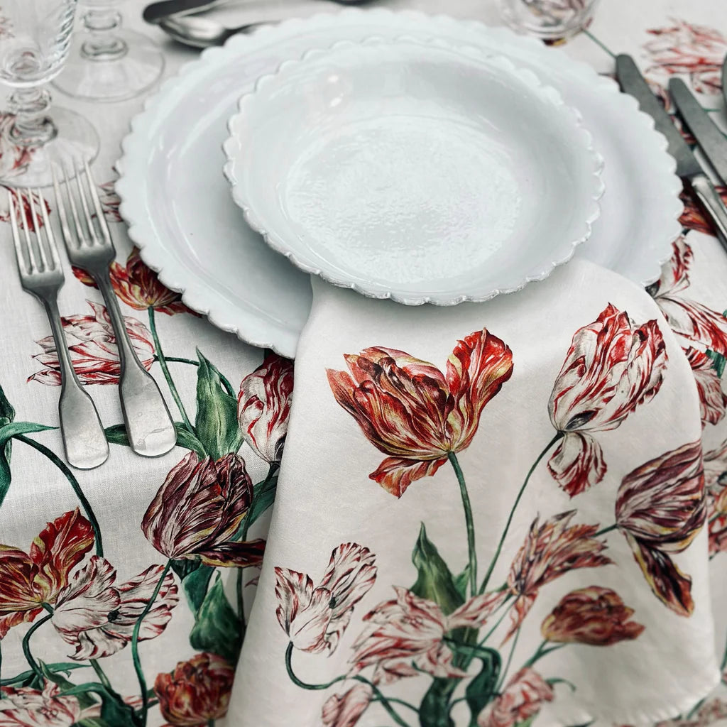 Summerill & Bishop Tulip Linen Napkin