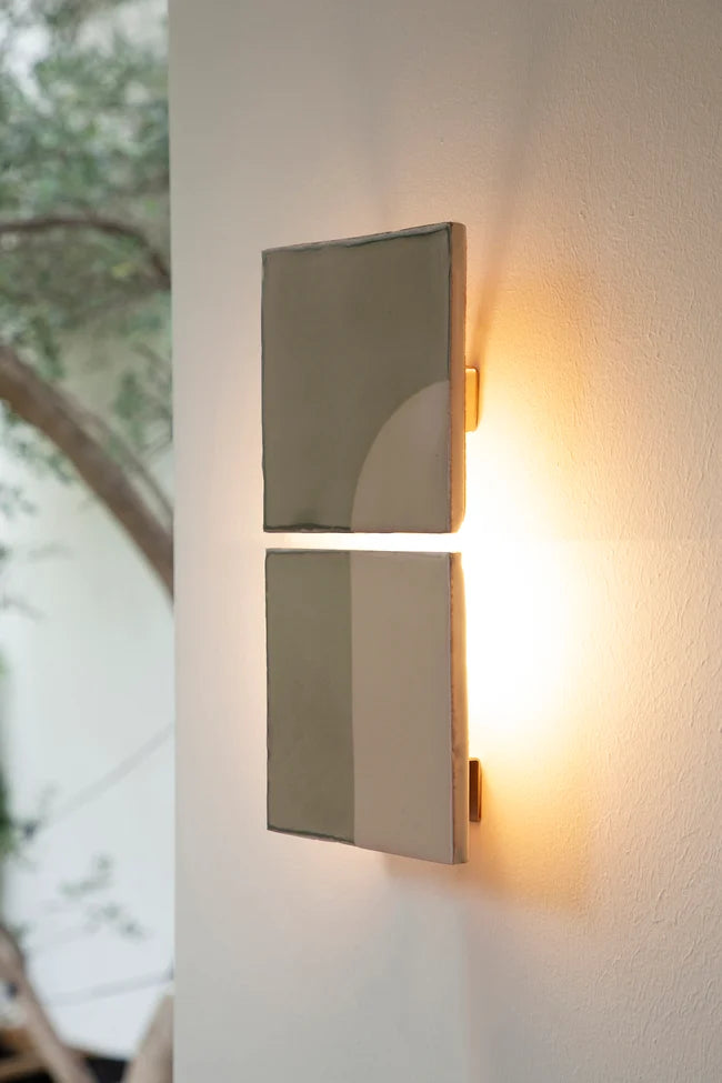 Tiles Door V Ceramic Wall Light