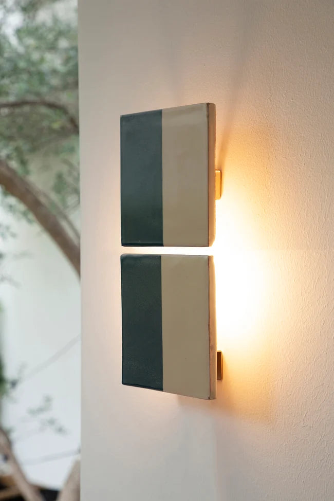 Tiles Line B Ceramic Wall Light