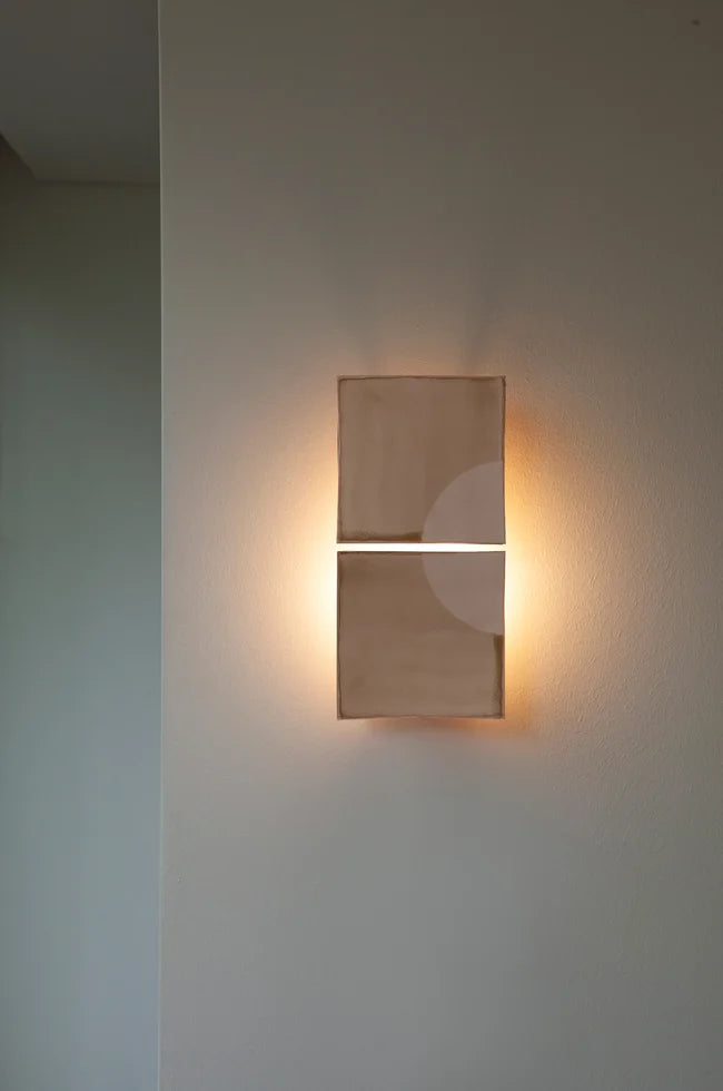 Tiles Moon C Ceramic Wall Light