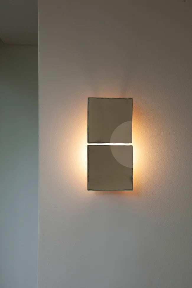 Tiles Moon V Ceramic Wall Light