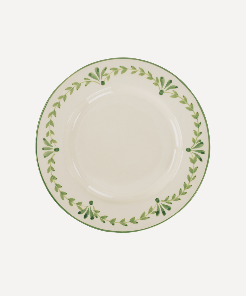 REBECCA UDALL Elouise dinner plate green