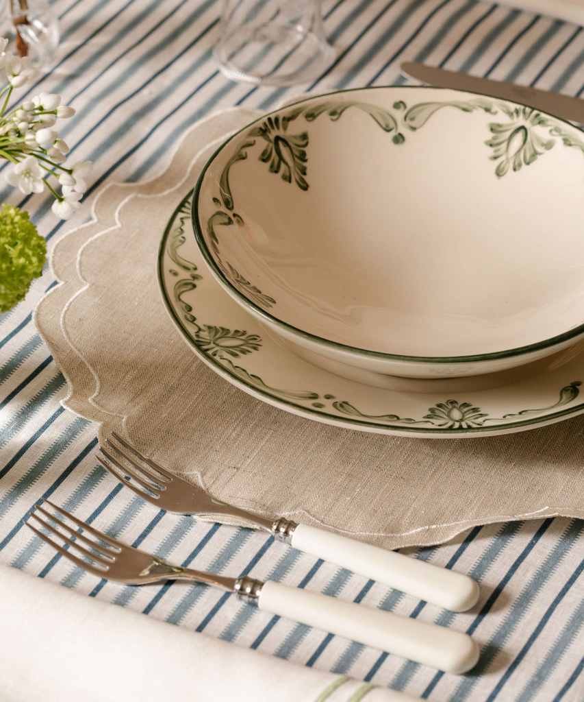 Rebecca Udall Eleanor Dinner Plate Green