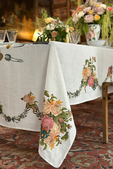 Summerill & Bishop John Derian Feast Tablecloth